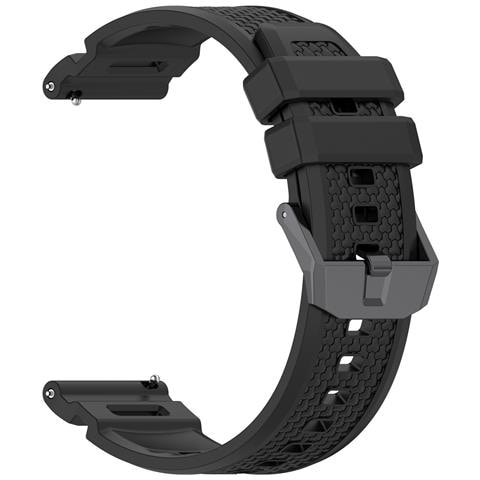 Cinturino In Silicone Compatibile Con Garmin Venu X1: Sportivo, Traspirante E Confortevole Black - Foto 1