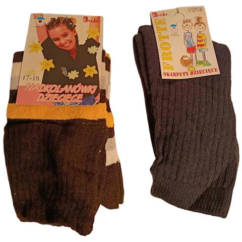 Set Di 8 Paia Di Calzini Per Bambini Colori E Fantasie Assortite Taglia 17-18 Cm - Foto 2