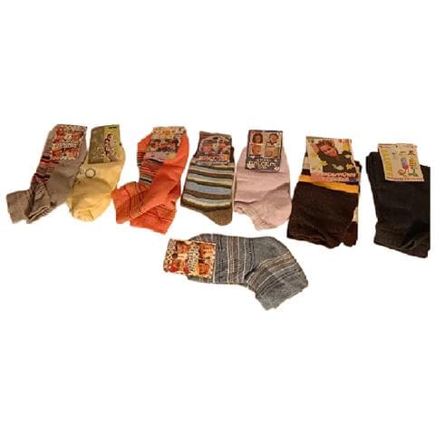 Set Di 8 Paia Di Calzini Per Bambini Colori E Fantasie Assortite Taglia 17-18 Cm - Foto 1
