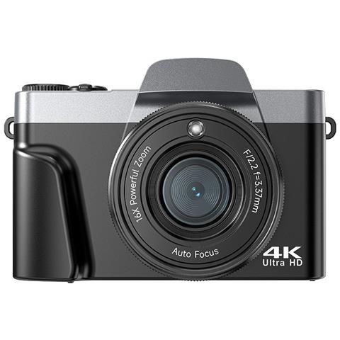 Fotocamera Reflex Digitale Hd Domestica Con Schermo Ribaltabile E Stabilizzazione Dell'immagine - Foto 2