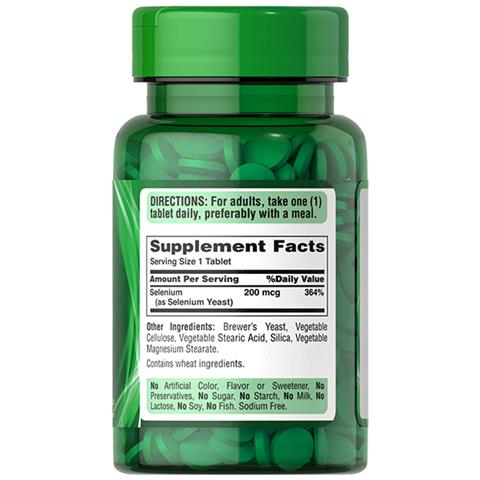 Selenio 200 Mcg 100 Compresse Puritans Pride - Foto 2
