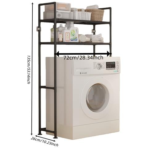 Scaffale A Doppio Strato Per Lavatrice - Soluzione Salvaspazio Per Il Bagno - Foto 1