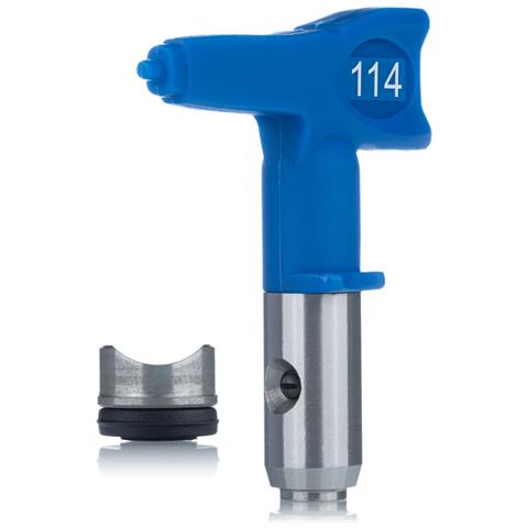 Ugello Di Spruzzatura Bassa Pressione Zenthril Softflow Modello 114 - Precisione 5 Cm | Compatibile Con Graco, Titan, Wagner | Risparmio Materiale 50% - Foto 2