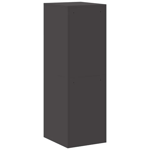 Armadio per File con cassetto 2 pcs Nero 44 x 50 x 106.5 cm - Foto 9
