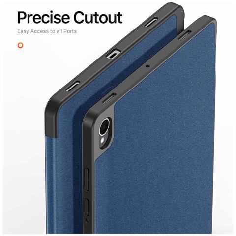 Cover per Galaxy Tab S11 - Pelle /PU, Blu - Foto 2