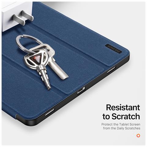 Cover per Galaxy Tab S11 - Pelle /PU, Blu - Foto 4