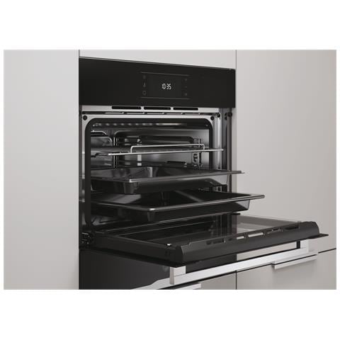Forno Elettrico da Incasso H-OVEN 500 STEAM COMPACT HSO45C5S4 Capacità 44 L con Funzioni Vapore e Controllo Smart Classe A+ Colore Nero - Foto 5