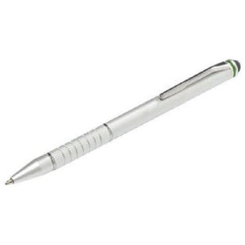 Penna Stylus capacitiva 2 in 1 Complete per dispositivi touchscreen - Argento - 64150084 - Foto 1