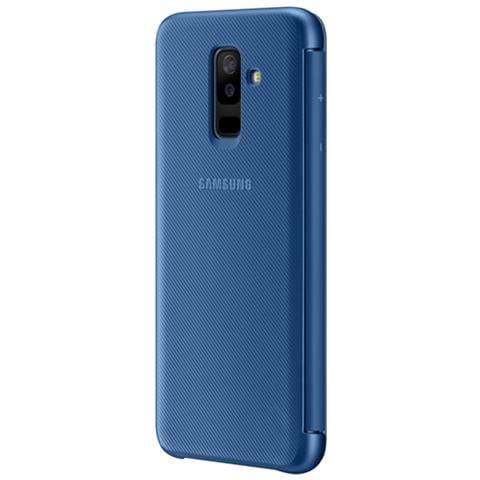 Custodia Cover Flip Case Originale Samsung Ef-wa605 Blu Per Galaxy A6 Plus 2018 - Foto 21