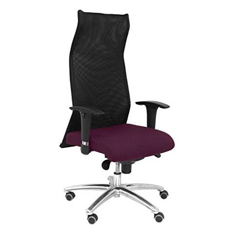 Poltrona Saunco Xl Bali Viola Fino A 160 Kg Sedie Da Ufficio, Taglia Unica - Foto 1
