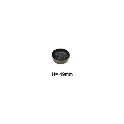 MARELSHOP® Filtro Carbone Attivi Cappa Per Turboair H 49mm Diametro 170mm Compatibile Marelshop®