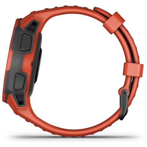Smartwatch Instinct Solar Impermeabile Display 0.9" Cardiofrequenza GPS Bluetooth Colore Rosso - Foto 7
