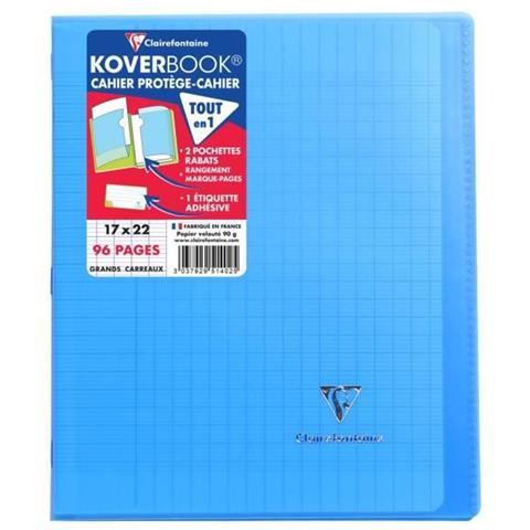 Koverbook Trarente Ha Impagina Righe Rilegate Polipropilene 17 X 22 Cm, Colore: Blu - Foto 3