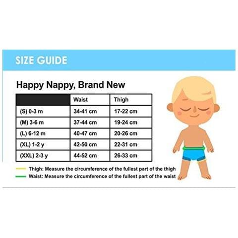 Splash A Proposito Del Capretto Del Bambino Di Nuovo E Migliorato Felice Pannolino Blu (blu Cobalto) 0-3 Mesi - Foto 4