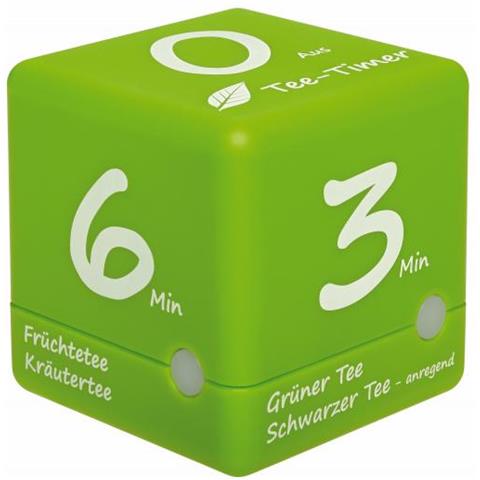 Tfa-dostmann Cube Timer Timer Da Cucina Digitale Verde, Bianco - Foto 1