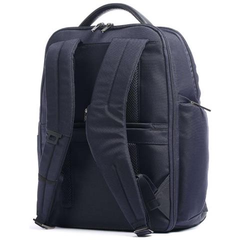Zaino Bagmotic Zaino Alltech Pelle E Tessuto Blu Bagmotic Zaino Alltech Pelle Blu - Foto 1