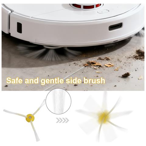 Accessori Spazzole Ruote Portafiltri Pneumatici 10 Pezzi Robot Aspirapolvere Irobot Roomba 800/900/805/860/890/870/871/880/960/980/981/985 - Foto 9