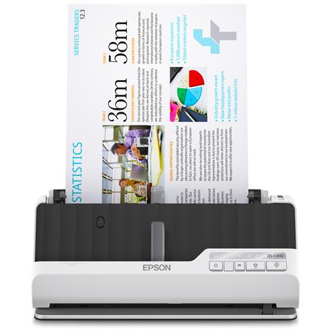 DS-C490 Scanner  ADF + Alimentatore di fogli 600 x 600 DPI A4 Colore Nero/ Bianco - Foto 1