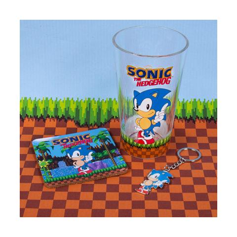 Sonic Glass, Coaster & Keyring Set Trasparente 1 pz - Foto 2