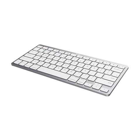 Tastiera Wireless 8713439246544 (Layout Spagnolo) Colore Argento. Bianco - Foto 3