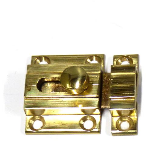 Scrocco Della Porta Barretta Per Capelli Dorato 20 Mm Ottone Lucido - Foto 1