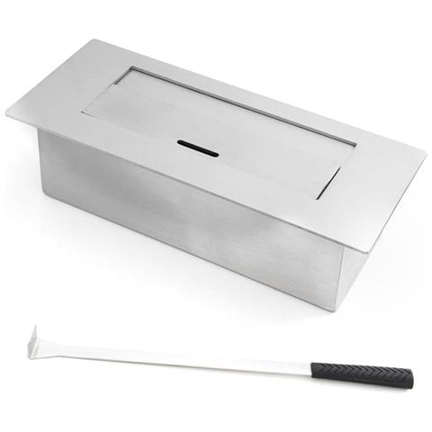 Divina Fire Camino A Bioetanolo Biocamino Da Parete Incasso Pechino L90 X H55 X P17 - Foto 5