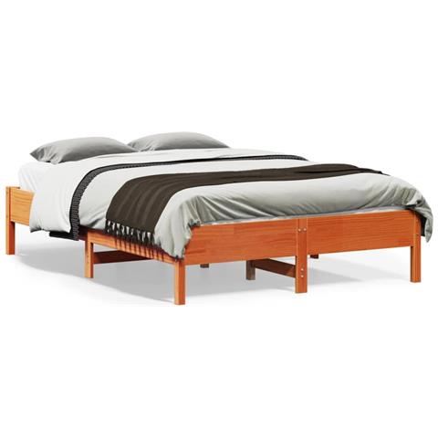 Giroletto Marrone Cera 120x190 Cm In Legno Massello Di Pino - Foto 1