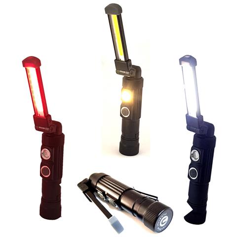 Mini Torcia Ricaricabile Usb Led Cob Magnetica Luce Lampada Lavoro Te-b0097 - Foto 2