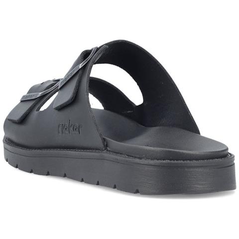 Black Casual Open Slippers Ciabatte Sintetico E Tessile Scarpe Uomo Nero Eu 42, 24290-00 - Foto 3