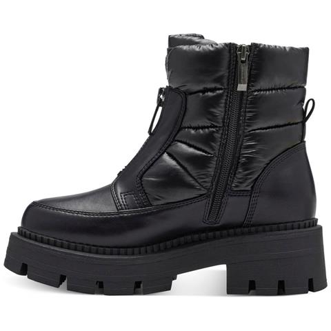 Black Casual Closed Booties Stivaletti Sintetico E Tessile Scarpe Donna Nero Eu 39, 1-26441-41 001 - Foto 3
