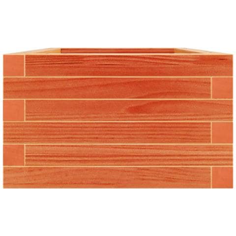 Fioriera Giardino Marrone Cera 40x40x23 cm Legno Massello Pino - Foto 10
