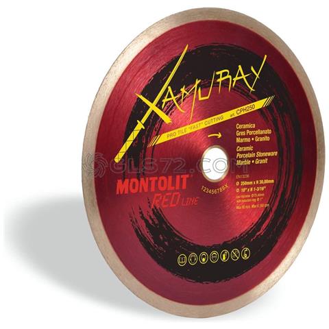 Disco Diamantato 250 Mm Cermont Cph250 Per Ceramica Gres Marmo Granito - Foto 1