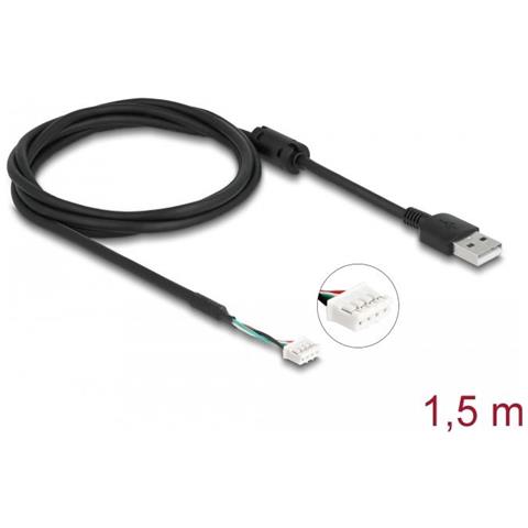 Cavo Di Collegamento Usb 2.0 Per Moduli Fotocamera A 4 Pin V7 Da 1,5 M - Foto 1