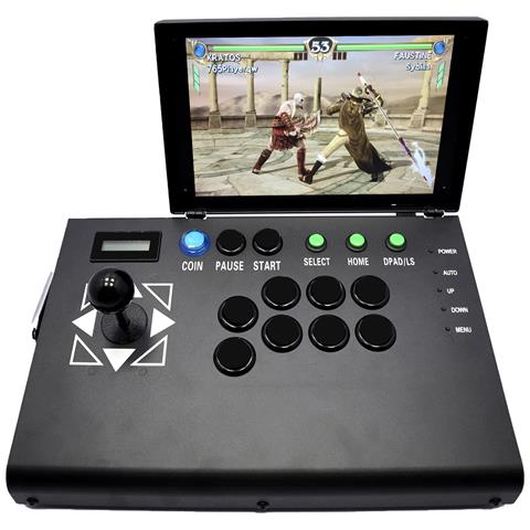 Console Retro Arcade 3d 64gb 4222 Giochi Wifi Pandora Forrest. Schermo Full 10"". Pieghevole E Portatile. - Foto 2