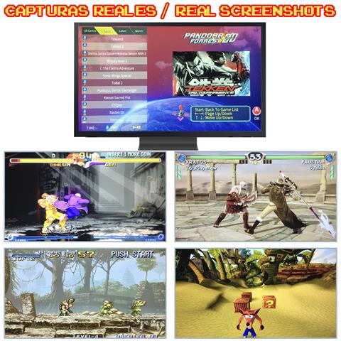 Console Retro Arcade 3d 64gb 4222 Giochi Wifi Pandora Forrest. Schermo Full 10"". Pieghevole E Portatile. - Foto 4