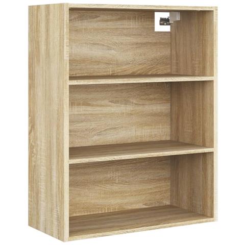 Lusso Casadino -  Armadietto Pensile A Parete Rovere Sonoma 69,5x32,5x90 Cm - Foto 1