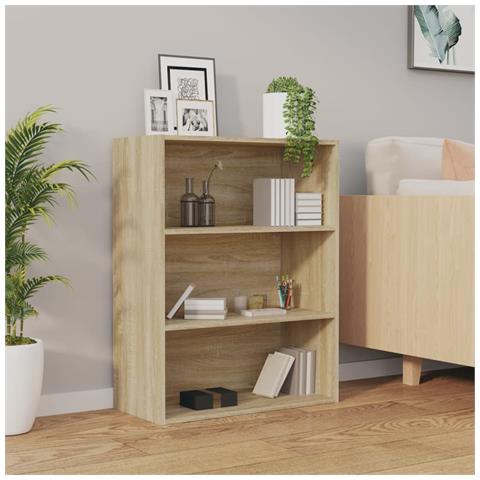 Lusso Casadino -  Armadietto Pensile A Parete Rovere Sonoma 69,5x32,5x90 Cm - Foto 2