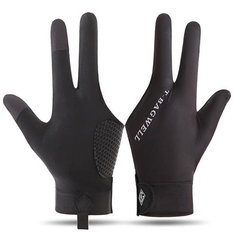 Guanto Antiscivolo Per Biliardo/snooker Black Mano Sinistra - Foto 1