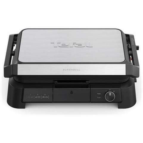 Griglia Per Carne In Acciaio Inox Da 2000 W - Gc520de0 - Foto 1