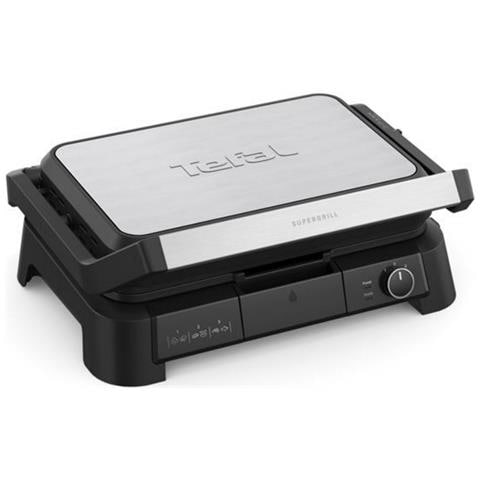 Griglia Per Carne In Acciaio Inox Da 2000 W - Gc520de0 - Foto 2