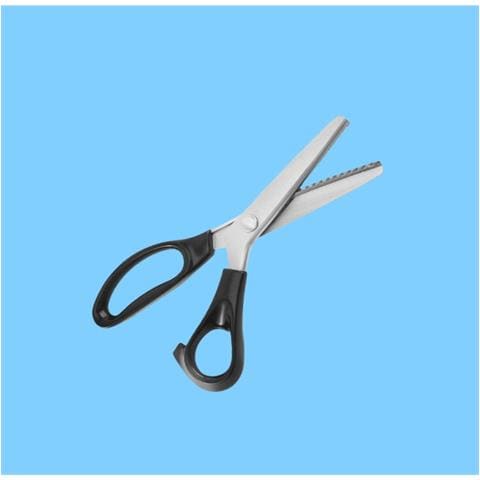 Forbici Professionali Da Sarto Per Tessuti Con Denti Ad Arco 5 Mm - Foto 2