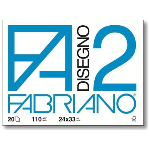 Album Disegno F2 20 Fogli 24x33 cm ruvido - Foto 1