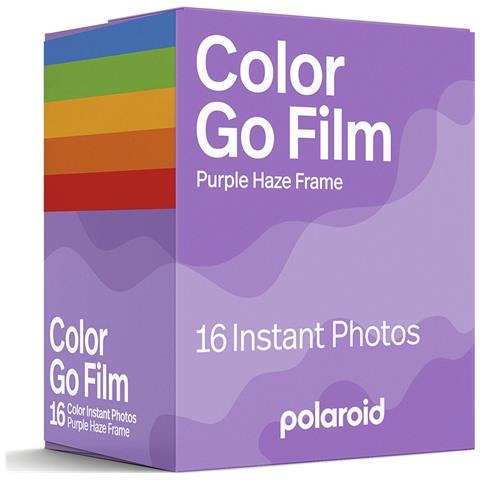 Confezione Da 16 Pellicole Fotografiche Istantanee Per La Fotocamera Go Haze Frame, Viola - Foto 2