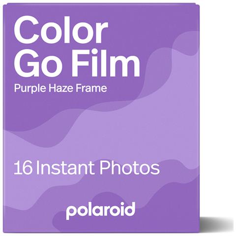 Confezione Da 16 Pellicole Fotografiche Istantanee Per La Fotocamera Go Haze Frame, Viola - Foto 1