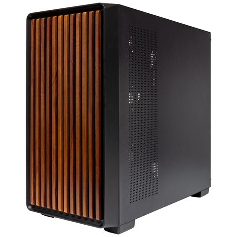 UK121804 computer case Midi Tower Nero, Legno - Foto 2