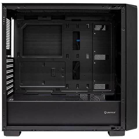 UK121804 computer case Midi Tower Nero, Legno - Foto 7