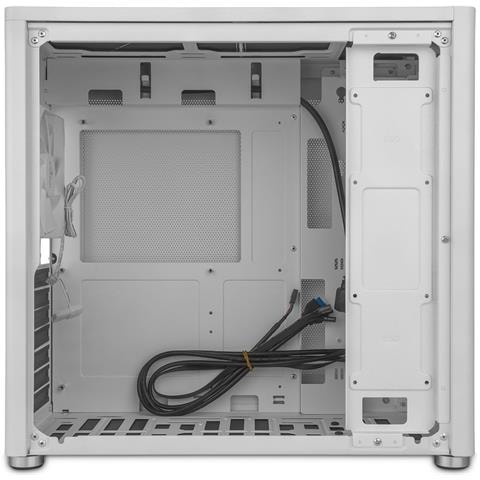 Pc Case Hussar Plus Atx Vetro Temperato Usb 3.2 Bianco - Foto 2