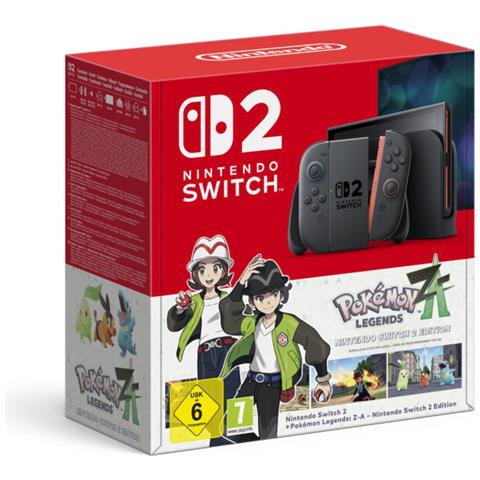Console Switch 2 Leggende Pokémon Z-A Switch 2 Edition 7,9" LCD 256GB Wi-Fi 6 Nero - Foto 1