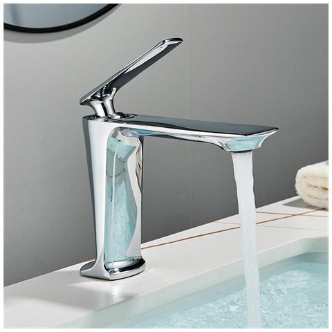 Rubinetto per lavabo da bagno, Blackswan, tipo M201, modello corto cromato, misura 16 cm - Foto 2