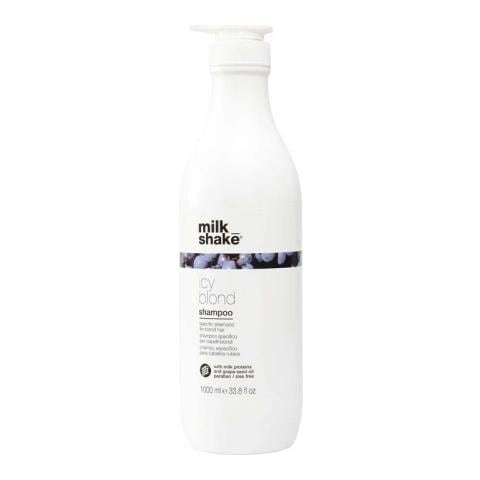 Shampoo Milkshake Con Pigmento Nero Per Capelli Biondi Icy Blond 1000 Ml - Foto 2